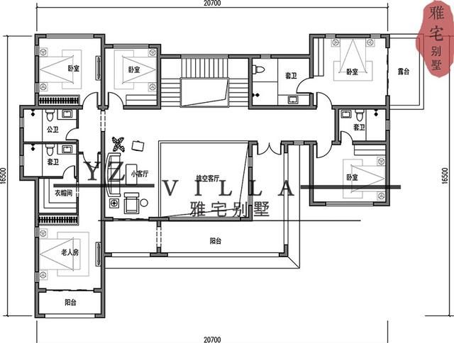 如何设计四合院(二层四合院设计)图20