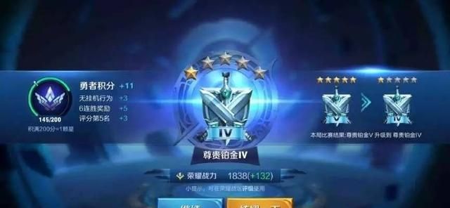 王者什么段位高图9